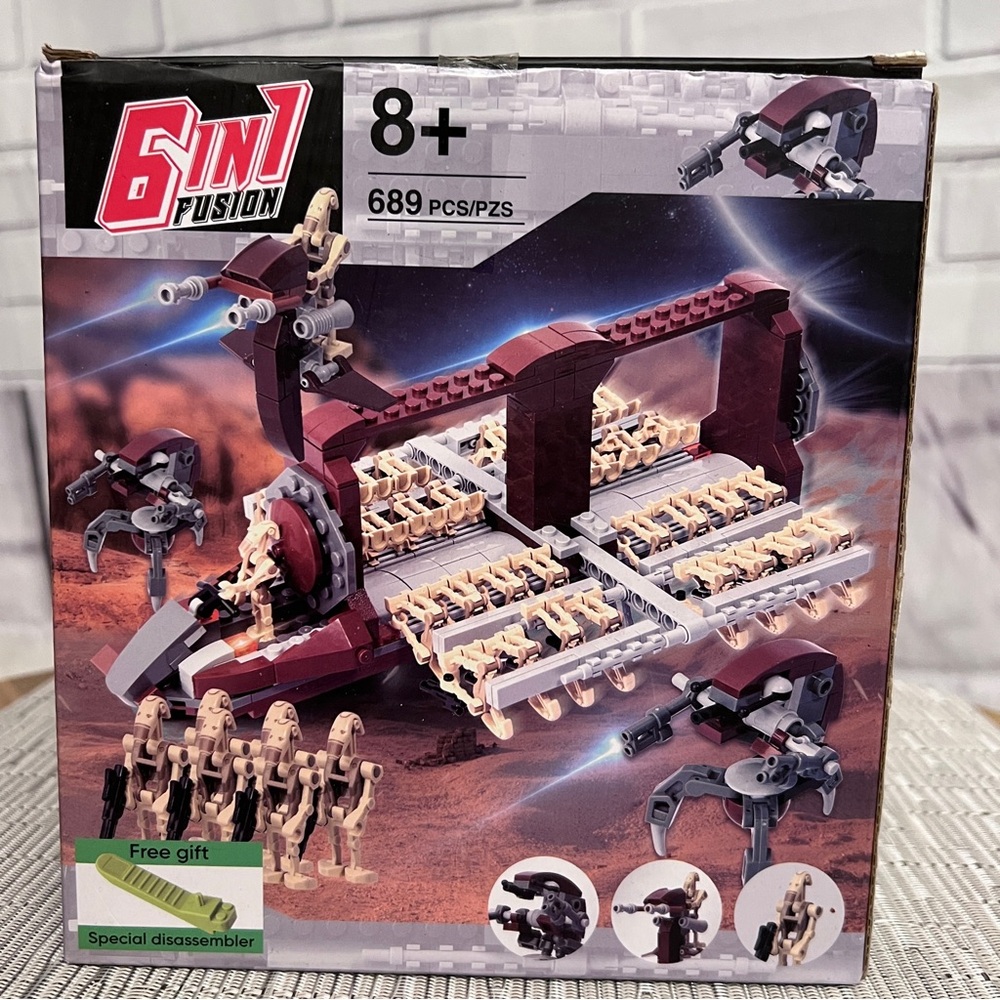 ✅ Battle Army Clone Platoon Attack Craft Building Kit 32-Piece, Battle Soldiers